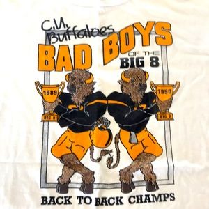Vintage Colorado Buffaloes Buffs Football Tshirt